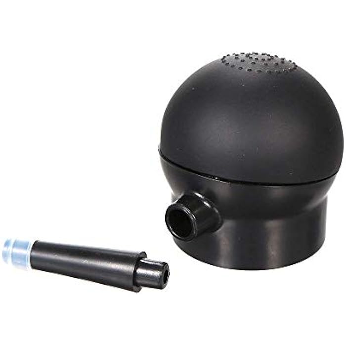 immetee Hair Fibers Pump Hair Fiber Applicator, Sprayer Spray Nozzle for Hair Building Fibers, Hair Loss Concealing Fibers Optimizer, Hair Thickening Tools (BLACK) - Image 3